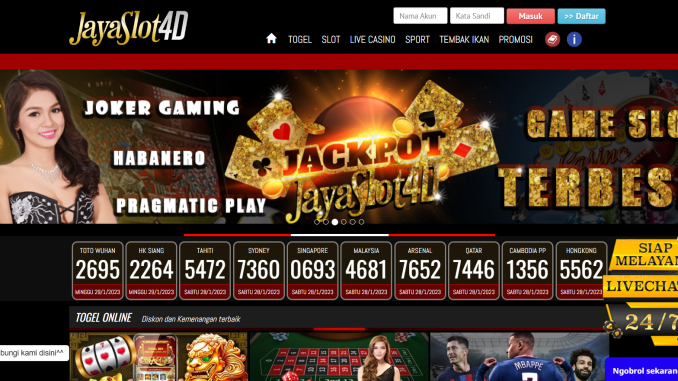 JAYASLOT4D JAYASLOT4D